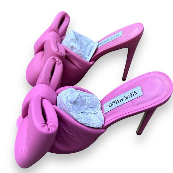 Steve Madden Pink Indulge Heels NEW IN BOX 7.5 - Picture 4 of 6